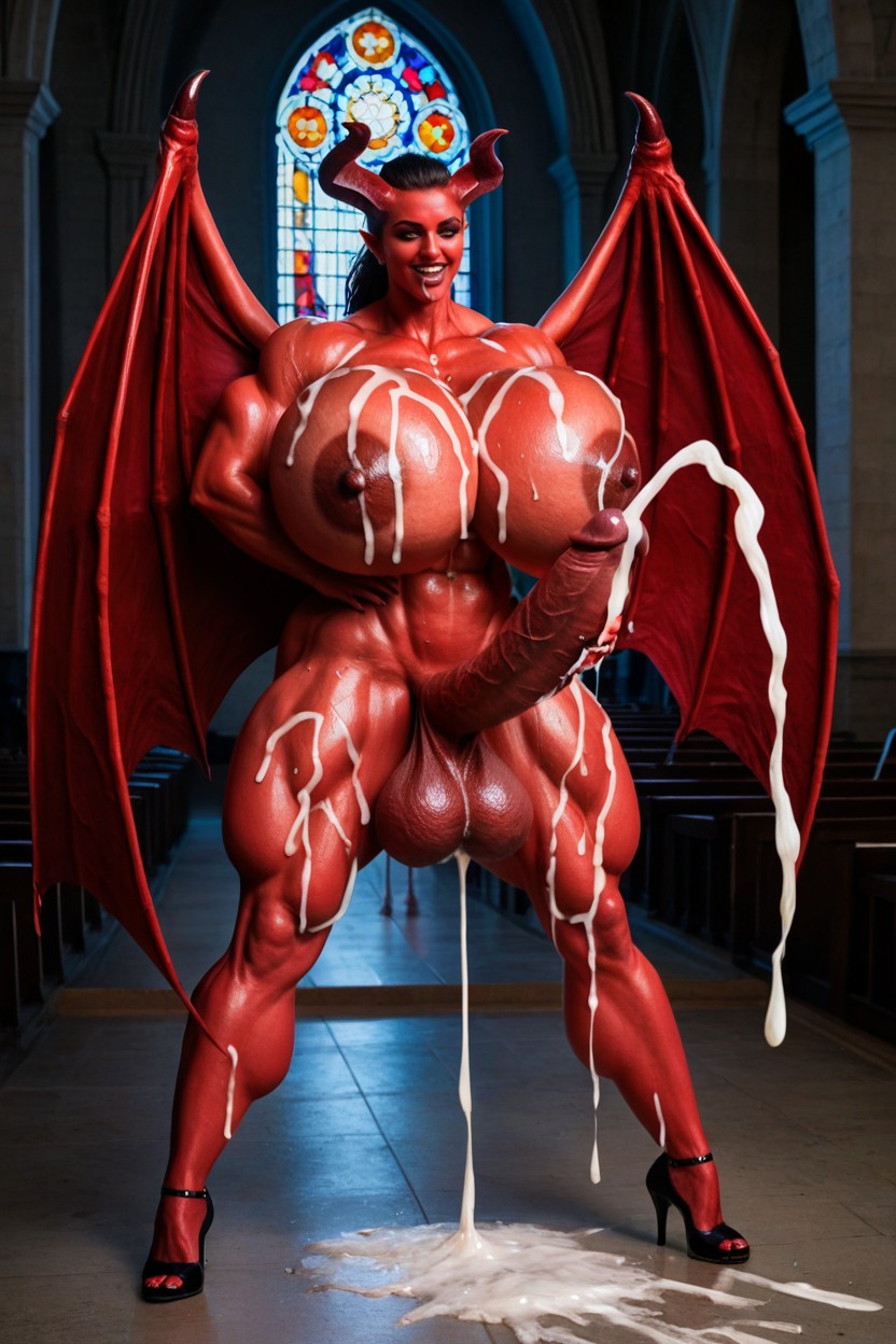 Hyper Large Muscles, Bukkake, Gigantic Flaccid Cock 라틴 AI 야짤