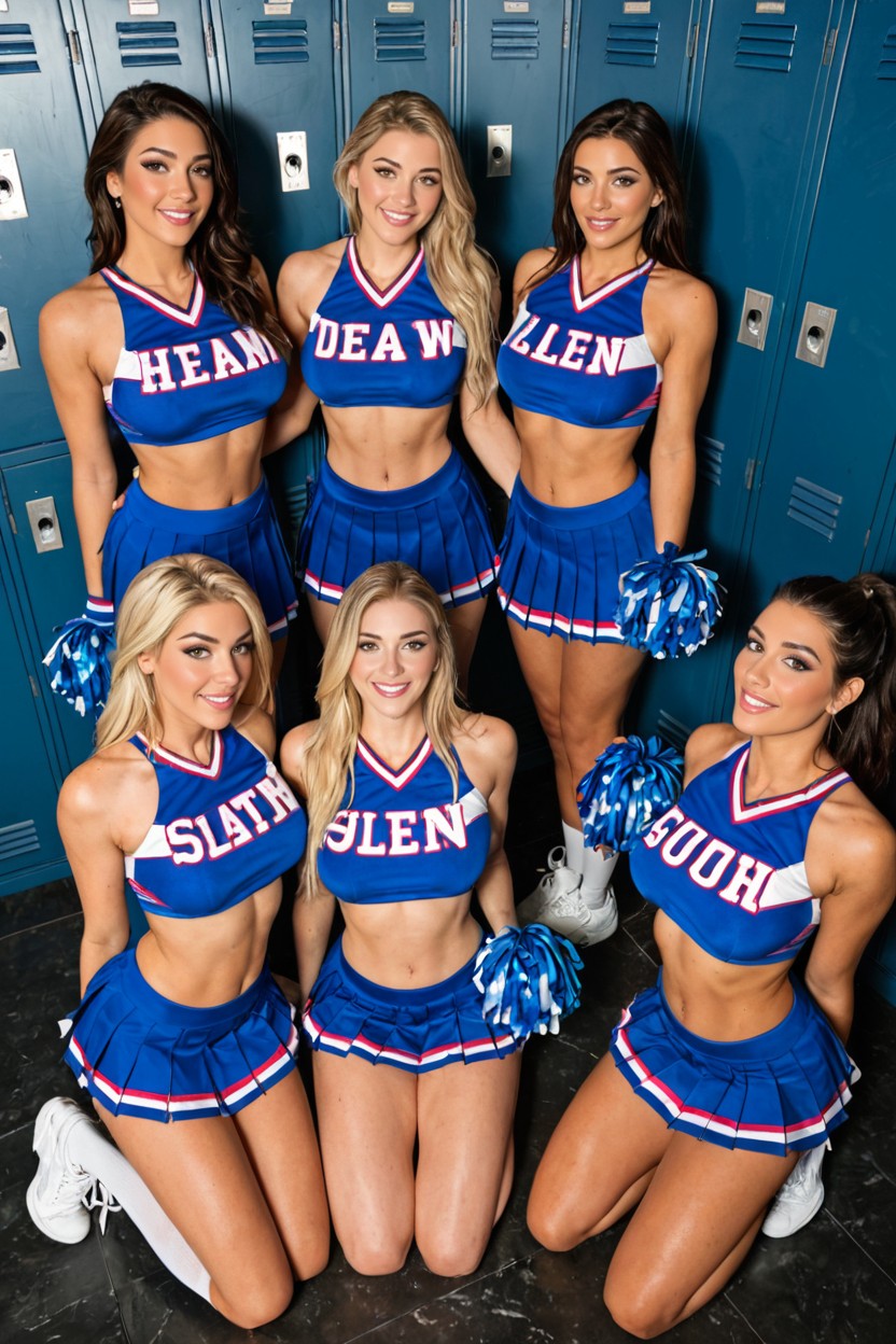 Harén, Cheerleader Harem, 25+ Porno latina IA