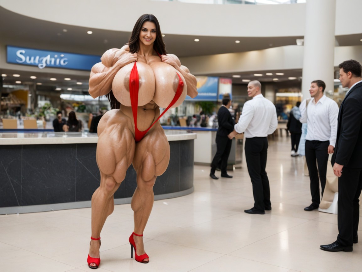 Gigic Pectoralis Major, Muscular Arms, Gigic Biceps ラティーナAIエロ